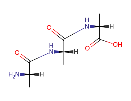 Molecular Structure of 6745-19-3 (H-ALA-ALA-D-ALA-OH)