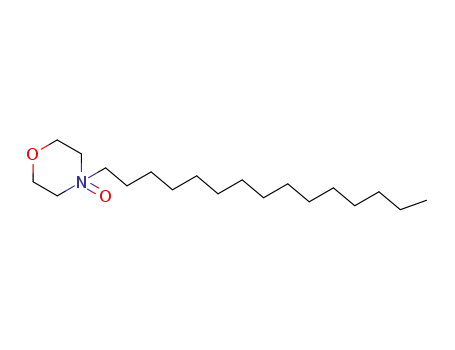 Molecular Structure of 67046-11-1 (4-pentadecylmorpholine 4-oxide)