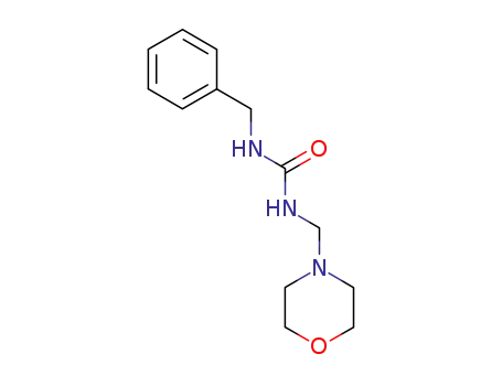 Molecular Structure of 7498-03-5 (1-benzyl-3-(morpholin-4-ylmethyl)urea)