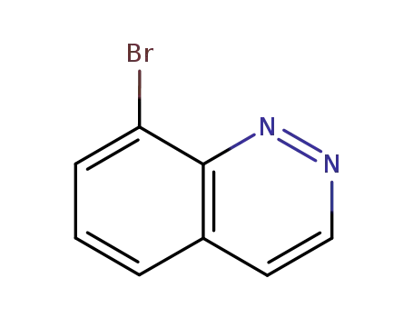 Molecular Structure of 67888-34-0 (8-bromocinnoline)