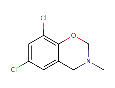 Molecular Structure of 6333-57-9 (2,4-dichloro-8-methyl-10-oxa-8-azabicyclo[4.4.0]deca-2,4,11-triene)