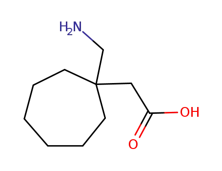 Molecular Structure of 63562-03-8 (1-(aminomethyl)cycloheptaneacetic acid)