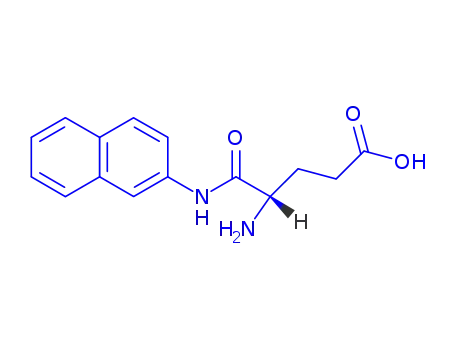 Molecular Structure of 635-86-9 (gamma-glutamyl-2-naphthylamide)