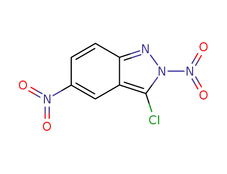 Molecular Structure of 68159-06-8 (3-chloro-2,5-dinitro-indazole)