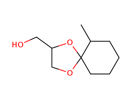 63917-43-1,6-Methyl-1,4-dioxaspiro[4.5]decane-2-methanol,