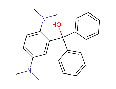 Molecular Structure of 68317-79-3 ([2,5-bis(dimethylamino)phenyl](diphenyl)methanol)