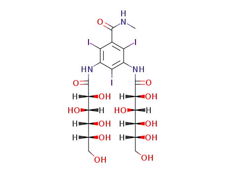 Molecular Structure of 63941-74-2 (Ioglucomide)