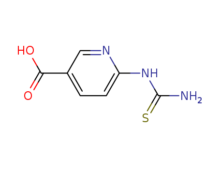 3-Pyridinecarboxylicacid, 6-[(aminothioxomethyl)amino]-