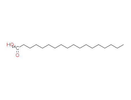 Molecular Structure of 638-64-2 (STEARIC ACID-CARBOXY-14C)
