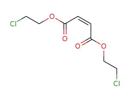 Molecular Structure of 63917-06-6 (Maleic acid bis(2-chloroethyl) ester)