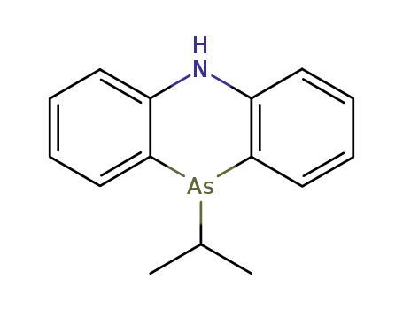 Molecular Structure of 53573-14-1 (Phenarsazine, 5,10-dihydro-10-(1-methylethyl)-)