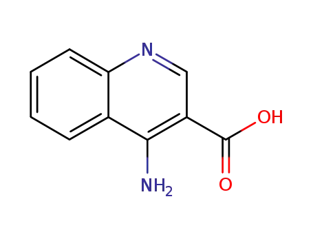 Molecular Structure of 68313-46-2 (4-AMINOQUINOLINE-3-CARBOXYLIC ACID)