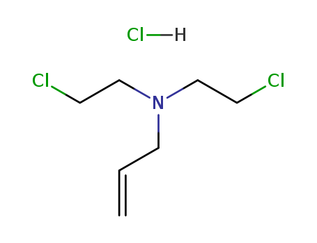 2-Propen-1-amine,N,N-bis(2-chloroethyl)-, hydrochloride (1:1)