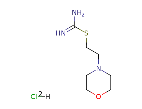 Carbamimidothioic acid, 2-(4-morpholinyl)ethyl ester, dihydrochloride
