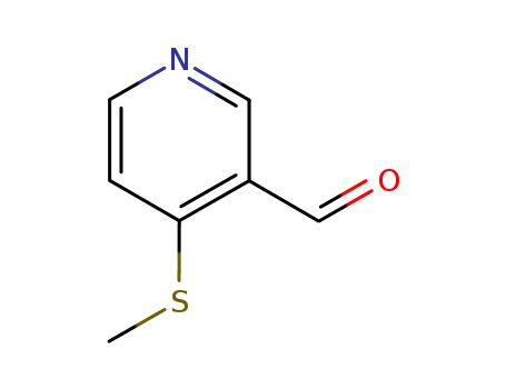 3-Pyridinecarboxaldehyde, 4-(methylthio)- (9CI)