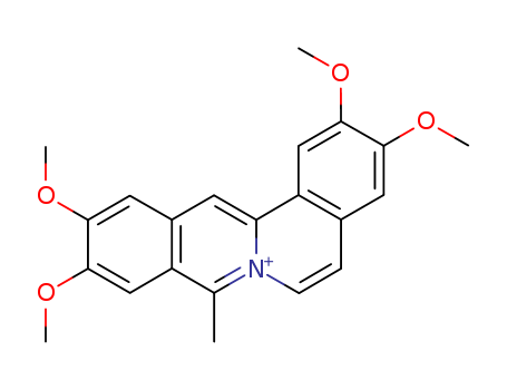 Dibenzo[a,g]quinolizinium,2,3,10,11-tetramethoxy-8-methyl-