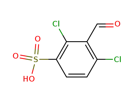 2,4-Dichloro-3-formylbenzenesulfonic acid
