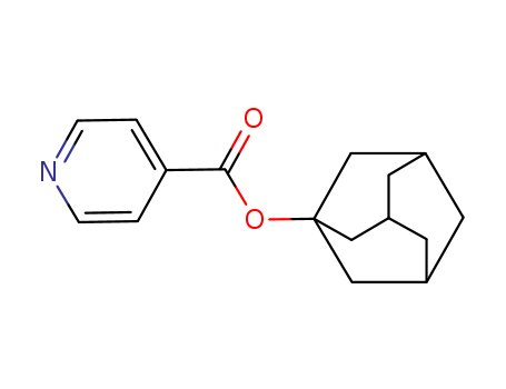 64140-40-5,tricyclo[3.3.1.1~3,7~]dec-1-yl pyridine-4-carboxylate,