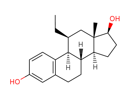 Estra-1,3,5(10)-triene-3,17-diol,11-ethyl-, (11b,17b)-