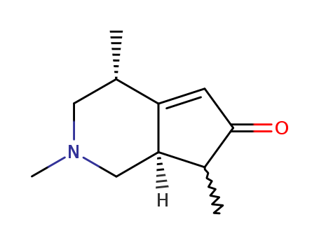 6878-83-7,Tecomanine,6H-2-Pyrindin-6-one,1,2,3,4,7,7a-hexahydro-2,4,7-trimethyl-, [4R-(4a,7b,7ab)]-; Tecomanine (7CI,8CI);Tecomine (6CI); 6H-Cyclopenta[c]pyridin-6-one,1,2,3,4,7,7a-hexahydro-2,4,7-trimethyl-, [4R-(4a,7b,7ab)]-; Tecomanin