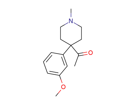 Ethanone, 1-[4-(3-methoxyphenyl)-1-methyl-4-piperidinyl]-