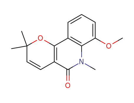 64190-94-9,Zanthobungeanine,7-Methoxy-N-methylflindersine;8-Methoxy-N-methylflindersine; Zanthobungeanine