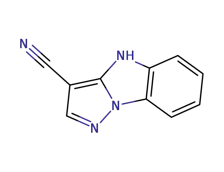 4H-Pyrazolo[1,5-a]benzimidazole-3-carbonitrile(9CI)