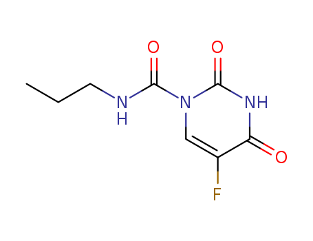 64098-81-3,5-fluoro-2,4-dioxo-N-propyl-3,4-dihydropyrimidine-1(2H)-carboxamide,1-Propylcarbamoyl-5-fluorouracil