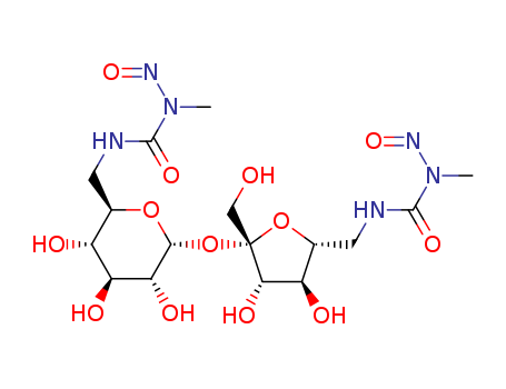 64021-93-8,6-deoxy-6-{[methyl(nitroso)carbamoyl]amino}hex-2-ulofuranosyl 6-deoxy-6-{[methyl(nitroso)carbamoyl]amino}hexopyranoside,NSC244265