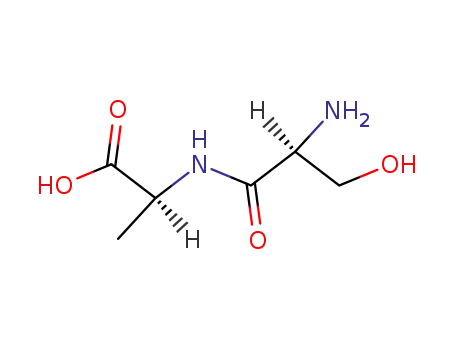 Molecular Structure of 6403-17-4 (H-SER-ALA-OH)