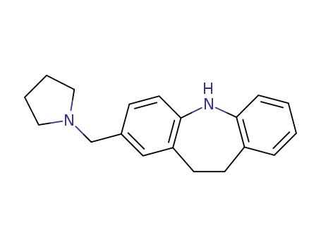 5H-Dibenz(b,f)azepine, 10,11-dihydro-2-(1-pyrrolidinylmethyl)-