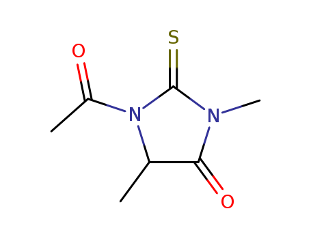 4-Imidazolidinone, 1-acetyl-3,5-dimethyl-2-thioxo-