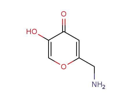 Molecular Structure of 68642-64-8 (Aminokojic acid)
