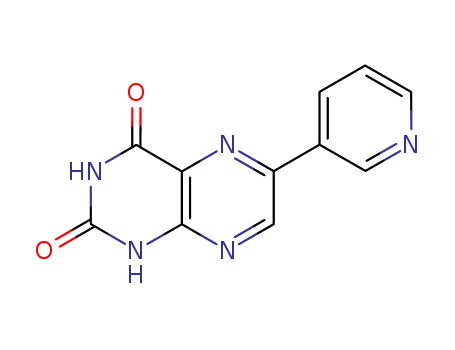 64493-01-2,6-(pyridin-3-yl)pteridine-2,4(1H,3H)-dione,NSC 281165