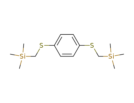 69209-20-7,p-Bis(trimethylsilylmethylthio)benzene,Silane,[1,4-phenylenebis(thiomethylene)]bis[trimethyl- (9CI)