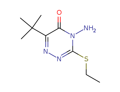 1,2,4-Triazin-5(4H)-one,4-amino-6-(1,1-dimethylethyl)-3-(ethylthio)-