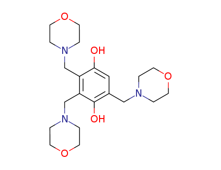 6452-81-9,2,3,5-tris(morpholin-4-ylmethyl)benzene-1,4-diol,Hydroquinone,tris(morpholinomethyl)- (7CI,8CI); NSC 47886;Tris(morpholinomethyl)hydroquinone