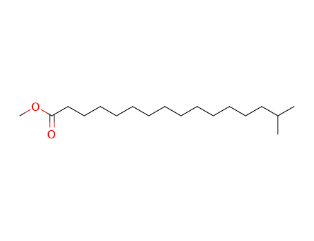Molecular Structure of 6929-04-0 (METHYL 15-METHYLHEXADECANOATE)