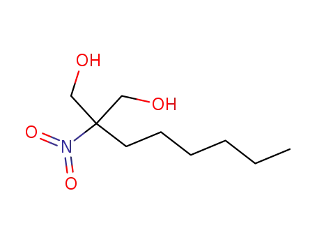 Molecular Structure of 64470-16-2 (2-HEXYL-2-NITRO-1,3-PROPANEDIOL)