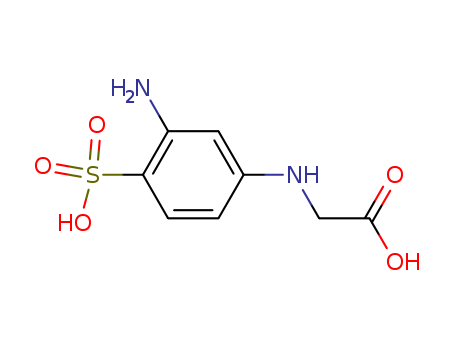 6421-89-2,N-(3-amino-4-sulfophenyl)glycine,N-(3-amino-4-sulfophenyl)glycine