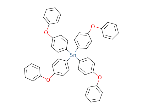 Molecular Structure of 6452-62-6 (Tetrakis(p-phenoxyphenyl)stannane)