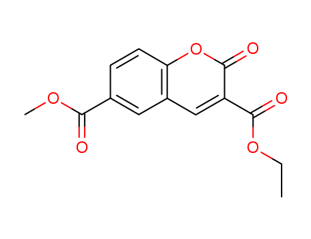 2H-1-Benzopyran-3,6-dicarboxylic acid, 2-oxo-, 3-ethyl 6-methyl ester