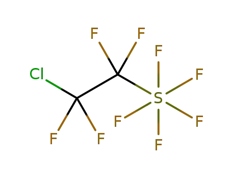 Molecular Structure of 646-63-9 (2-CHLOROTETRAFLUOROETHYLSULPHURPENTAFLUORIDE)