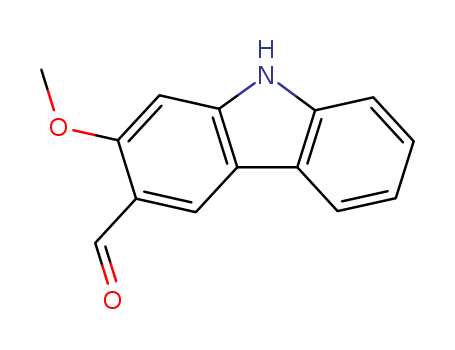 51971-08-5,9H-Carbazole-3-carboxaldehyde,2-methoxy- ,