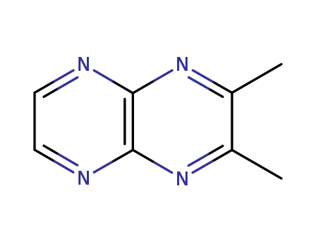 6499-39-4,8,9-dimethyl-2,5,7,10-tetrazabicyclo[4.4.0]deca-1,3,5,7,9-pentaene,8,9-dimethyl-2,5,7,10-tetrazabicyclo[4.4.0]deca-1,3,5,7,9-pentaene;Pyrazino[2,3-b]pyrazine,  2,3-dimethyl-