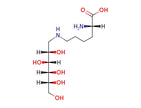 64609-73-0,glucitollysine,D-Glucitol,1-[(5-amino-5-carboxypentyl)amino]-1-deoxy-, (S)-; L-Lysine, D-glucitol deriv.