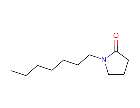 Molecular Structure of 69343-70-0 (1-Heptyl-2-Pyrrolidone)