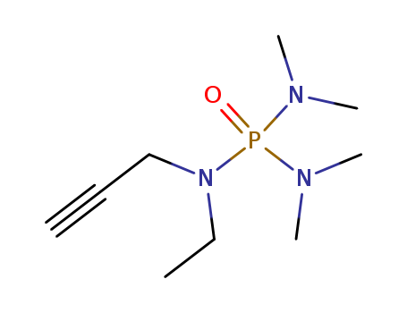 Phosphoric triamide, N-ethyl-N',N',N'',N''-tetramethyl-N-2-propynyl-