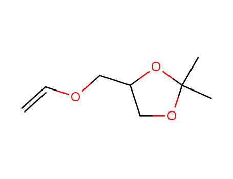Molecular Structure of 13247-05-7 (1,3-Dioxolane, 4-[(ethenyloxy)methyl]-2,2-dimethyl-)