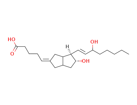 Molecular Structure of 69609-77-4 ((5Z)-6A-CARBAPROSTAGLANDIN I2)